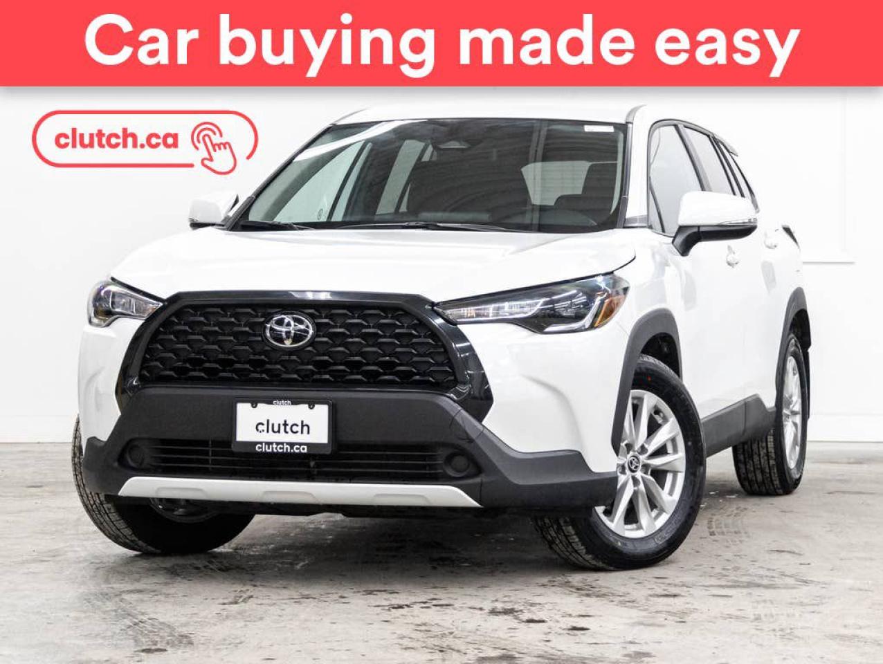 Used 2024 Toyota Corolla Cross LE AWD w/ Apple CarPlay & Android Auto, Rearview Cam, Heated Front Seats for sale in Toronto, ON