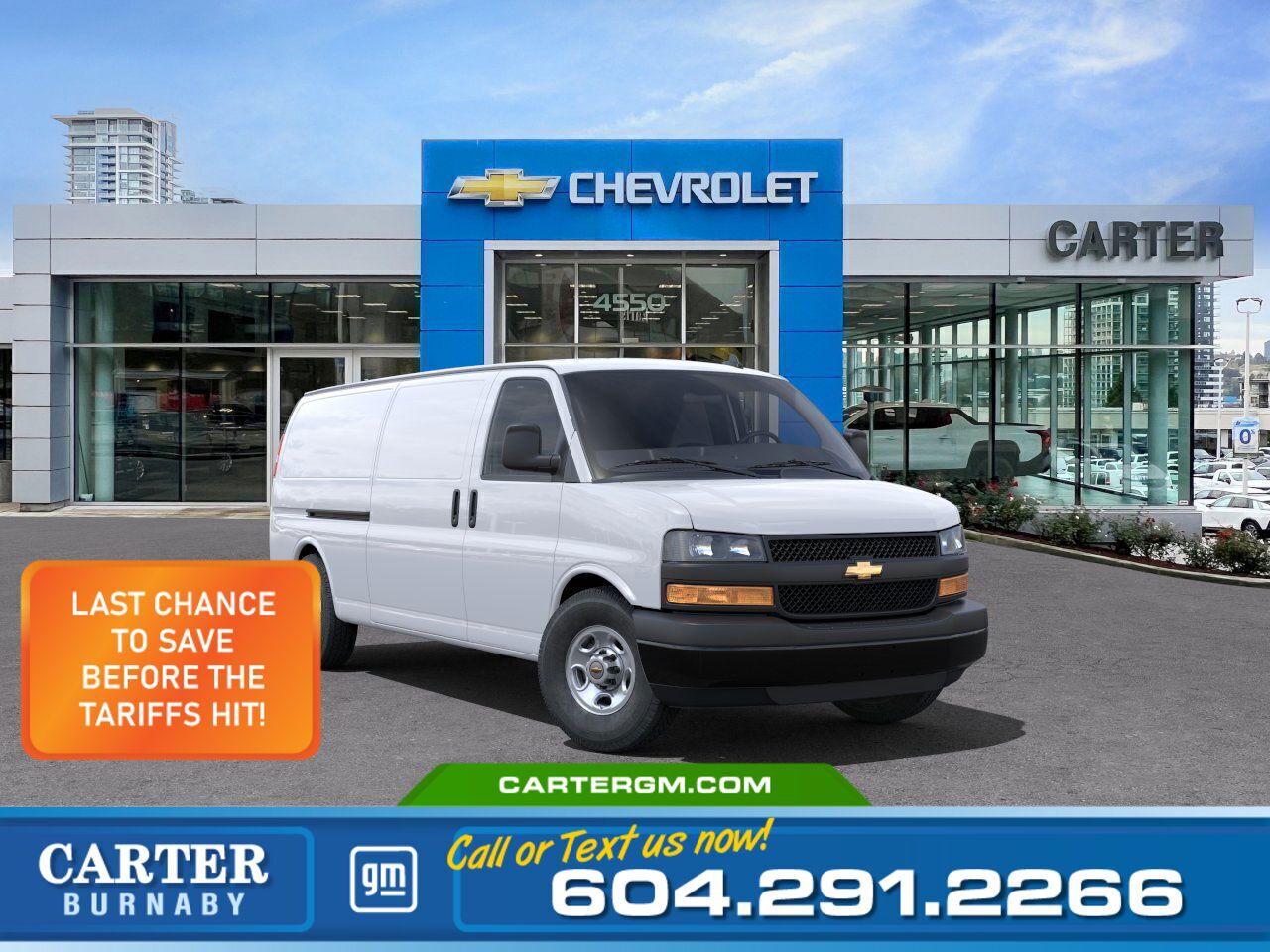 New 2025 Chevrolet Express 3500 | Beat the Tariffs — Lock In Your Price Now! for sale in Burnaby, BC