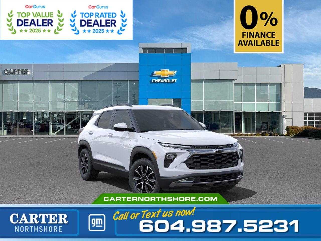 New 2025 Chevrolet TrailBlazer ACTIV AWD | Pano Sunroof/Adpt Cruise/Pwr Liftgate for sale in North Vancouver, BC