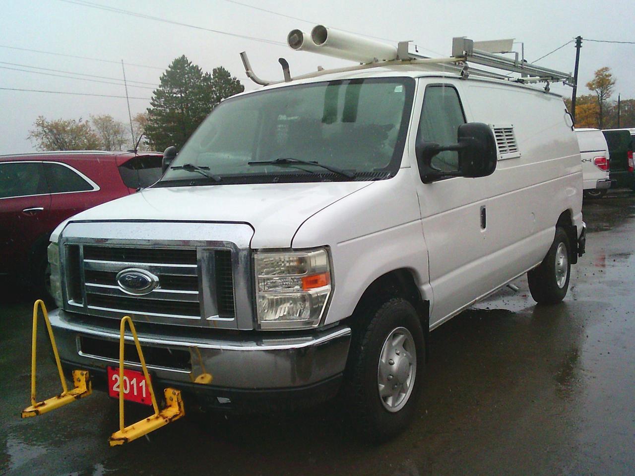 Clean Car Fax, Safety, Invertor & Generator, *NEW Windshield**  Trades are welcome. We offer FREE vehicle delivery anywhere in the Niagara Region! Have It Shipped Directly To Your Door!
Need Bluetooth or a backup camera? Ask us about available upgrades and professional installation before delivery!
Japanese Sport Car has been serving Canadians for over 27 years, and we strive to provide the best service possible to customers all over Canada! BUY WITH CONFIDENCE! OMVIC & UCDA Registered dealer, specializing in Commercial Trucks for over 27 years!

E-350 SUPER DUTY
4 Doors
5.4L 8CYL FLEX FUEL CAPABILITY
Automatic Transmission
Rear Wheel Drive
Exterior Color
white
Interior Color
gray
Tire Pressure Monitoring System TPMS - Yes
2 PASSENGER
CLOTH SEATS
ABS
HARD TOP
ADJUSTABLE STEERING WHEEL
POWER STEERING
AIR BAG
SEAT TYPE - BUCKET
AIR CONDITIONING
TRACTION CONTROL
AM/FM
VIN 1FTSE3EL0BDA37477

We offer a comprehensive Client Care Package for only $799 which includes a certified safety inspection
All prices do not include certification, applicable taxes (HST) and licensing fees. Without certification, as per OMVIC regulations, the vehicle is not road worthy or certified.