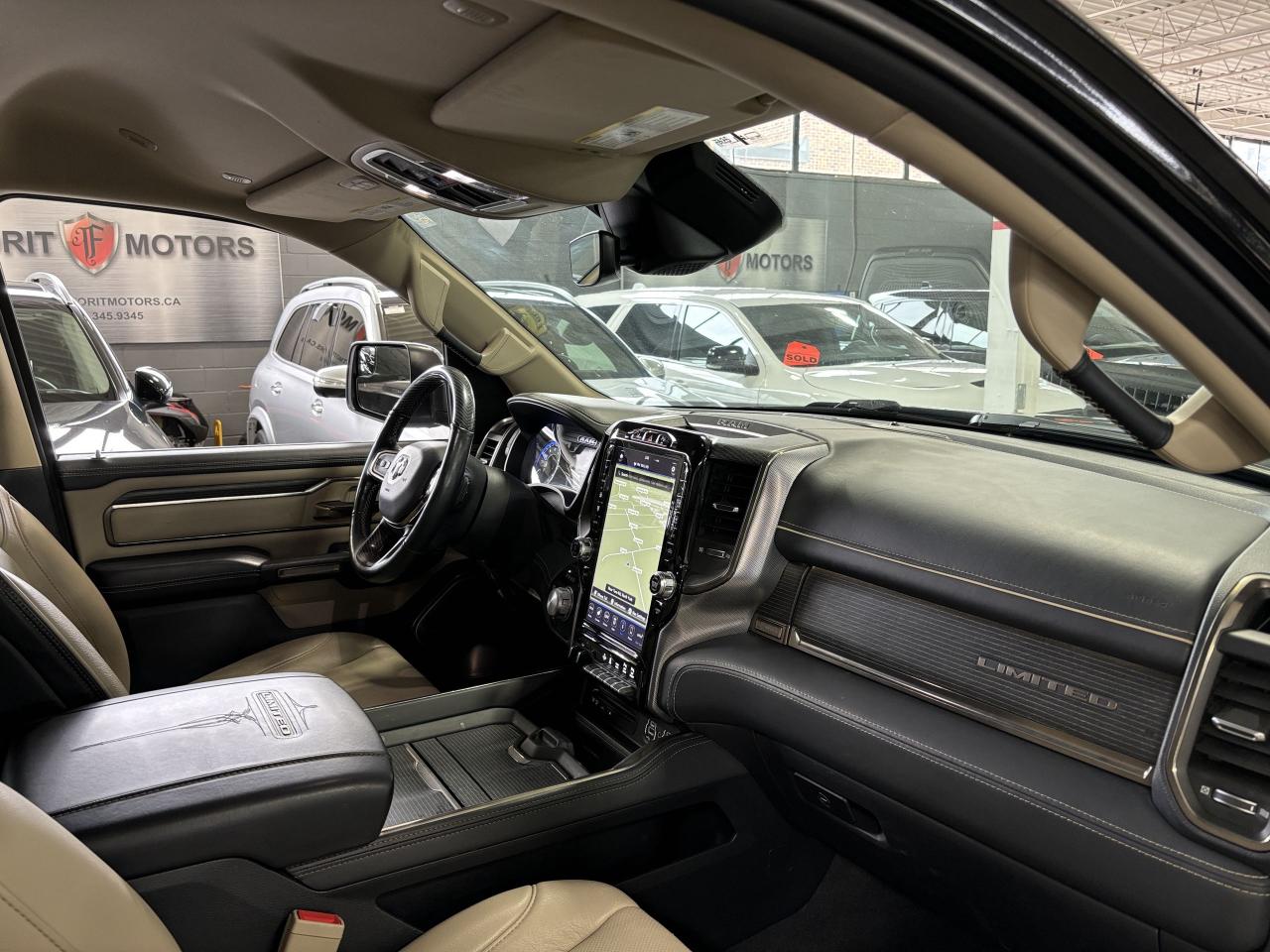 2019 RAM 1500 Limited|4X4|V8HEMI|CREW|LONGBOX|NAV|CREAMSEATS|NAV - Photo #16