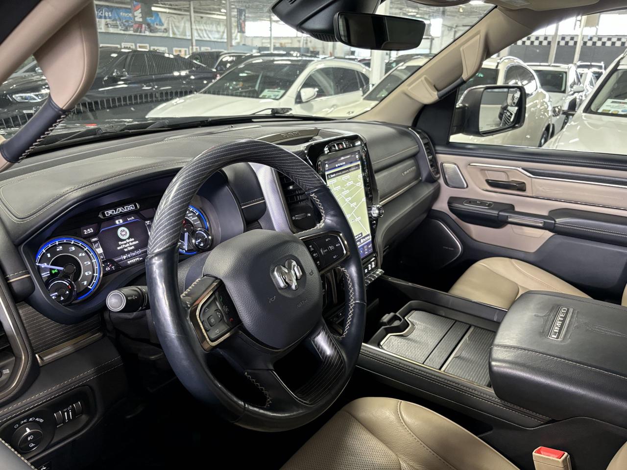 2019 RAM 1500 Limited|4X4|V8HEMI|CREW|LONGBOX|NAV|CREAMSEATS|NAV - Photo #21