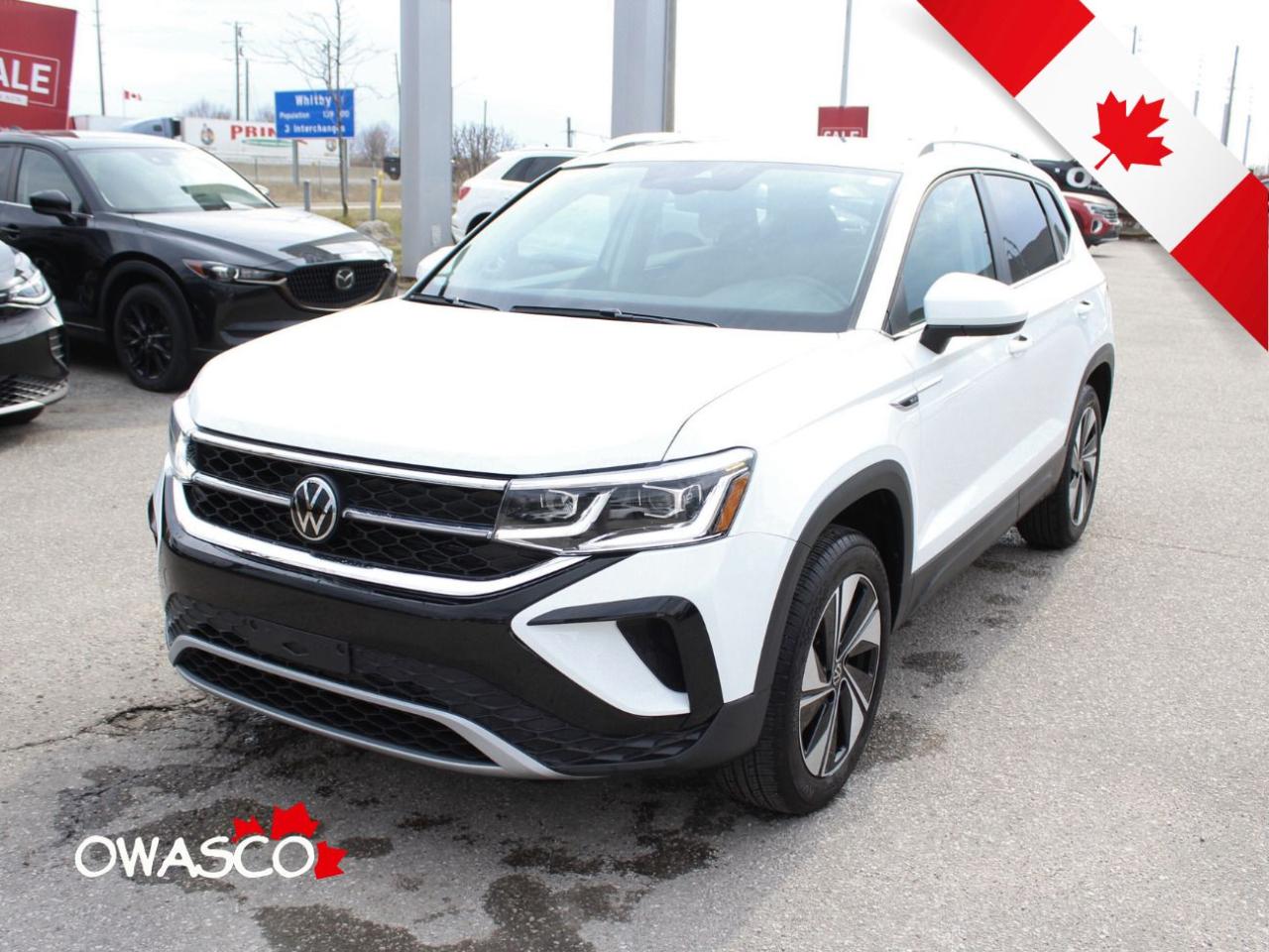 Used 2024 Volkswagen Taos 1.5L Why Buy New? Sunroof! Corporate Vehicle! for sale in Whitby, ON
