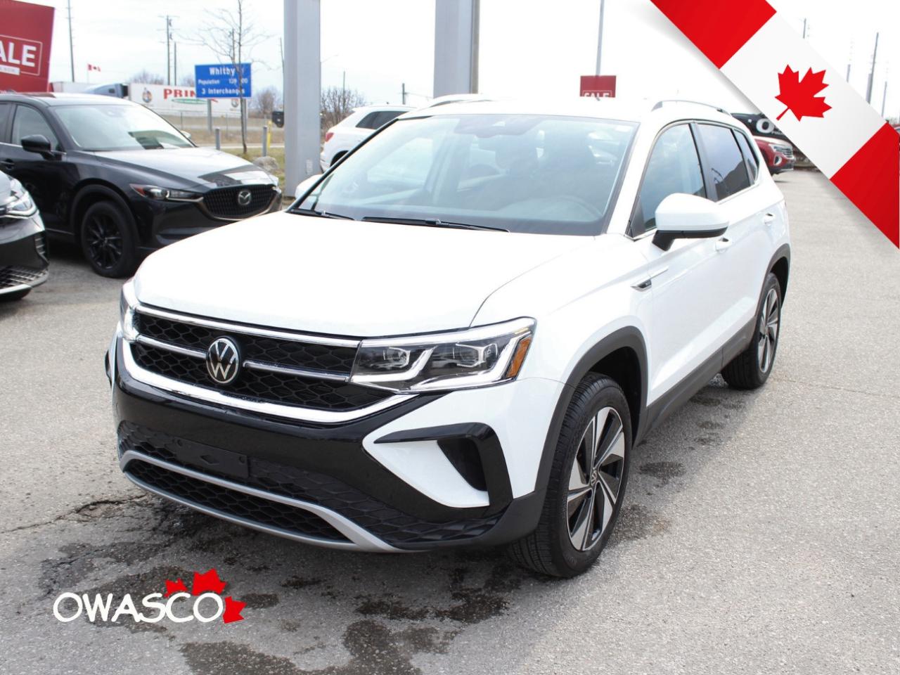 Used 2024 Volkswagen Taos 1.5L Why Buy New? Sunroof! Corporate Vehicle! for sale in Whitby, ON