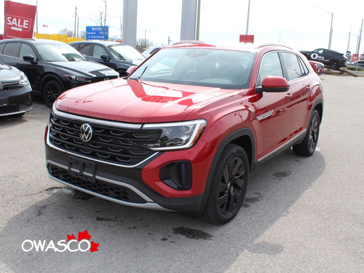 Used 2024 Volkswagen Atlas Cross Sport 2.0L Beautiful SUV! Fantastic kms! for sale in Whitby, ON