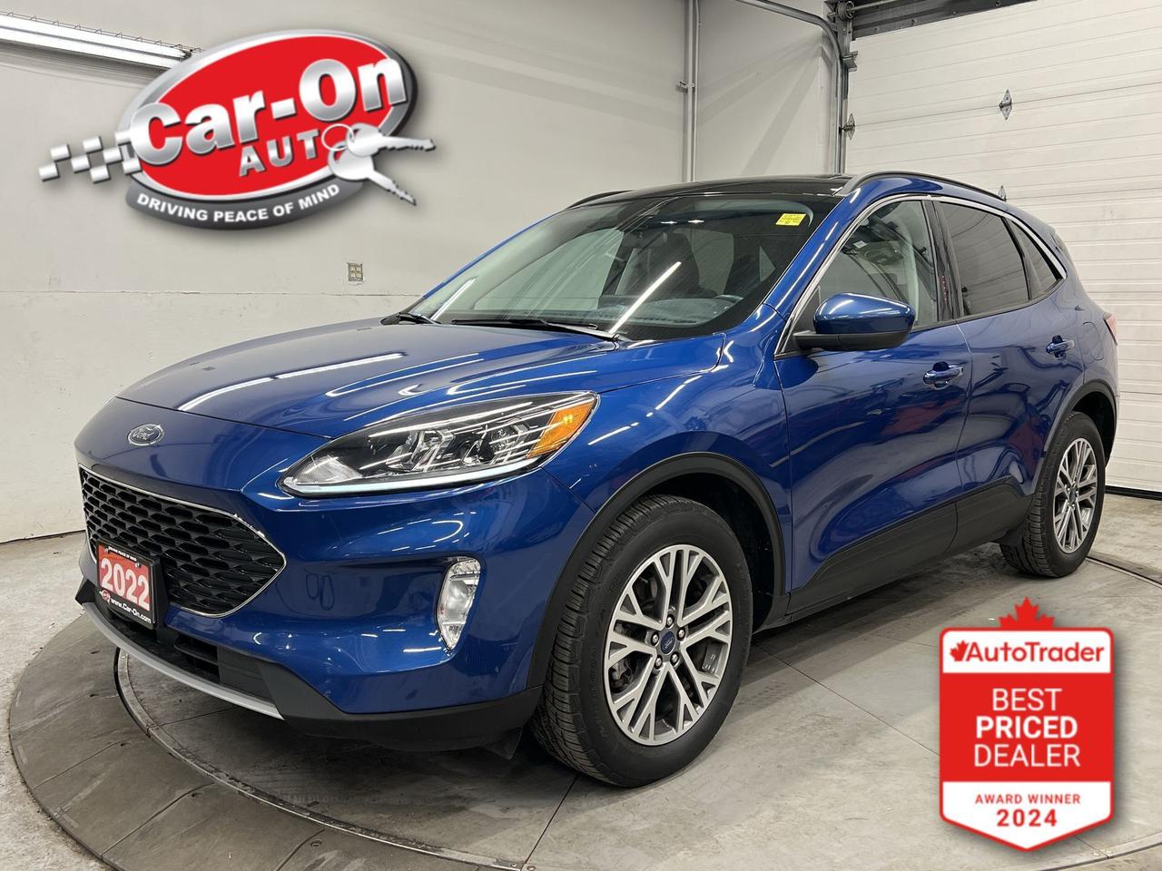 SEL ALL-WHEEL DRIVE!! Leather, panoramic sunroof, heated seats & steering, 8-inch touchscreen display w/ navigation, blind spot monitor, rear cross-traffic alert, pre-collision system, lane keep assist, adaptive cruise control, remote start, backup camera w/ rear sensors, Android Auto/ Apple CarPlay, 18-inch alloys, dual-zone climate control, automatic headlights w/ auto highbeams, keyless entry, power liftgate, full power group incl. power driver seat, Bluetooth and Sirius XM! *this car was a previous daily rental vehicle*