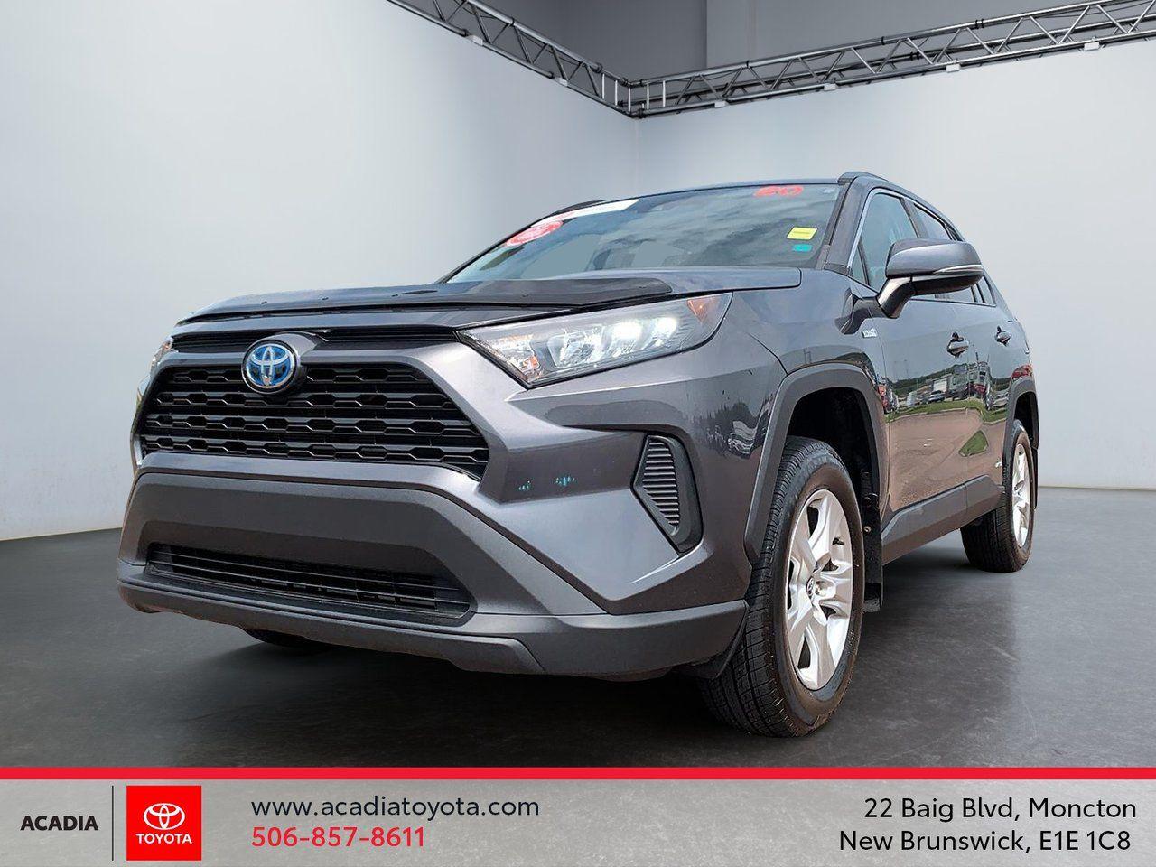 Used 2020 Toyota RAV4 Hybrid LE for sale in Moncton, NB