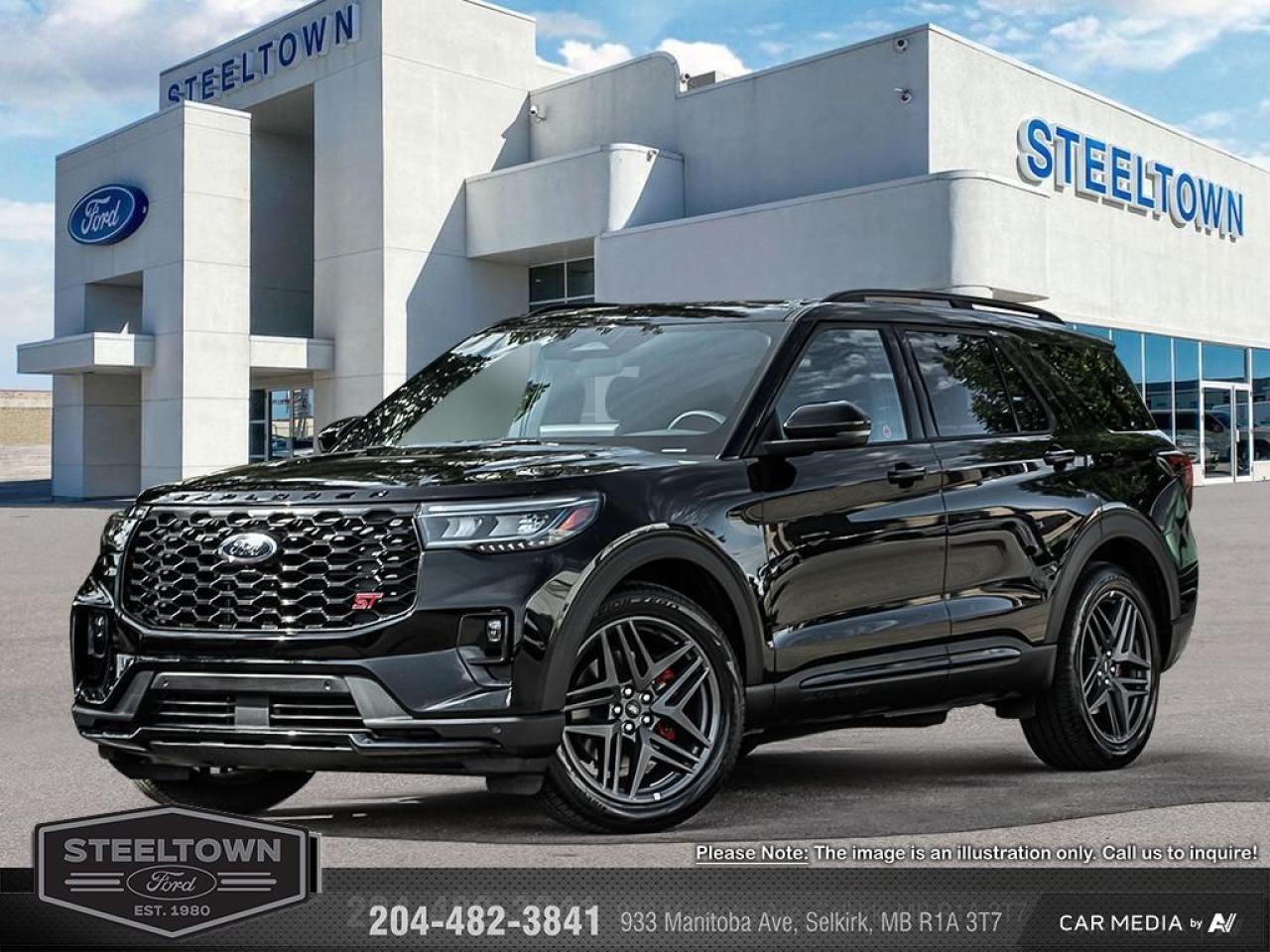New 2025 Ford Explorer ST  -  Sunroof -  Cooled Seats for sale in Selkirk, MB