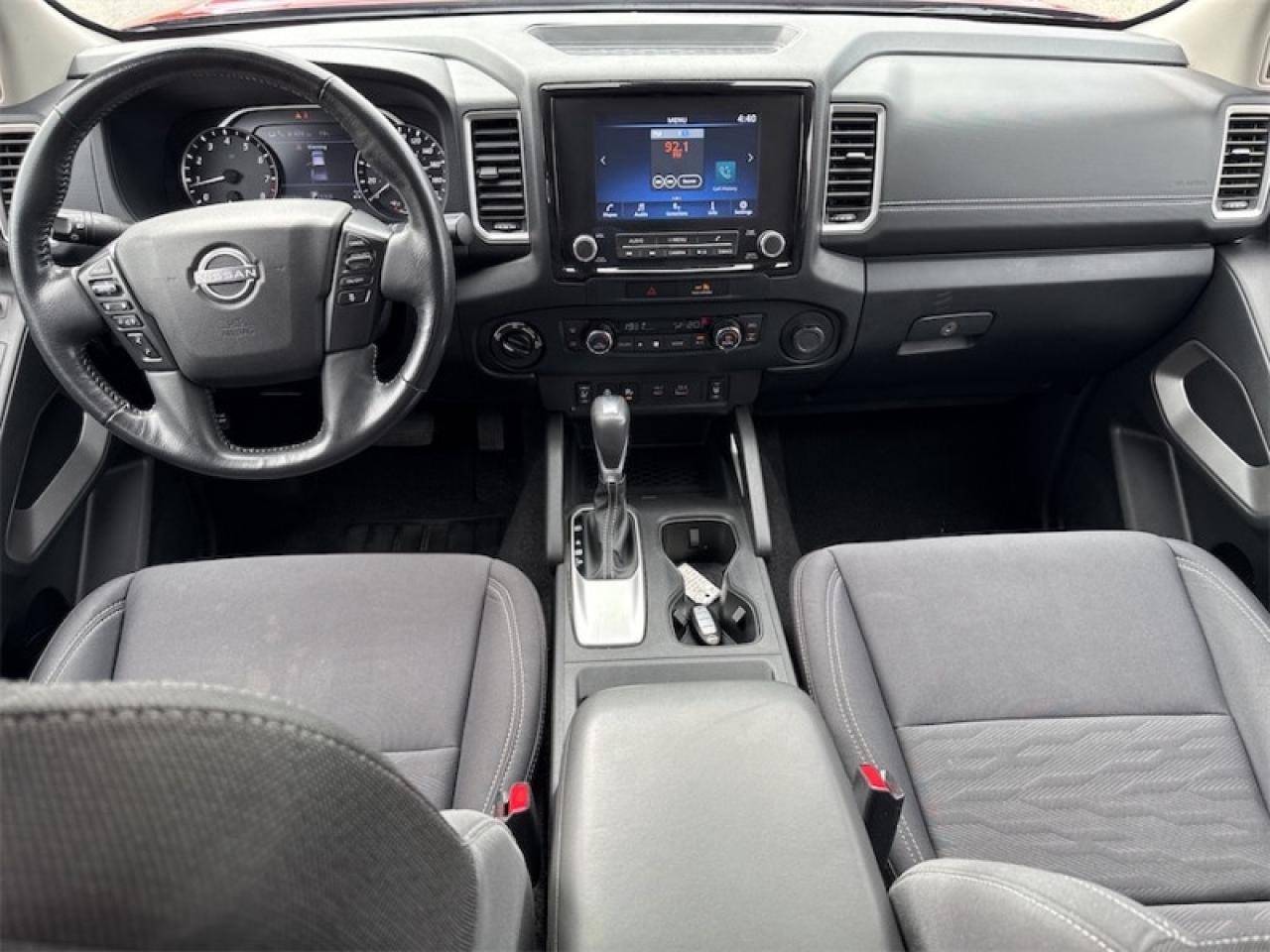 2022 Nissan Frontier Crew Cab SV  Heated Steering Wheel - $296 B/W Photo3