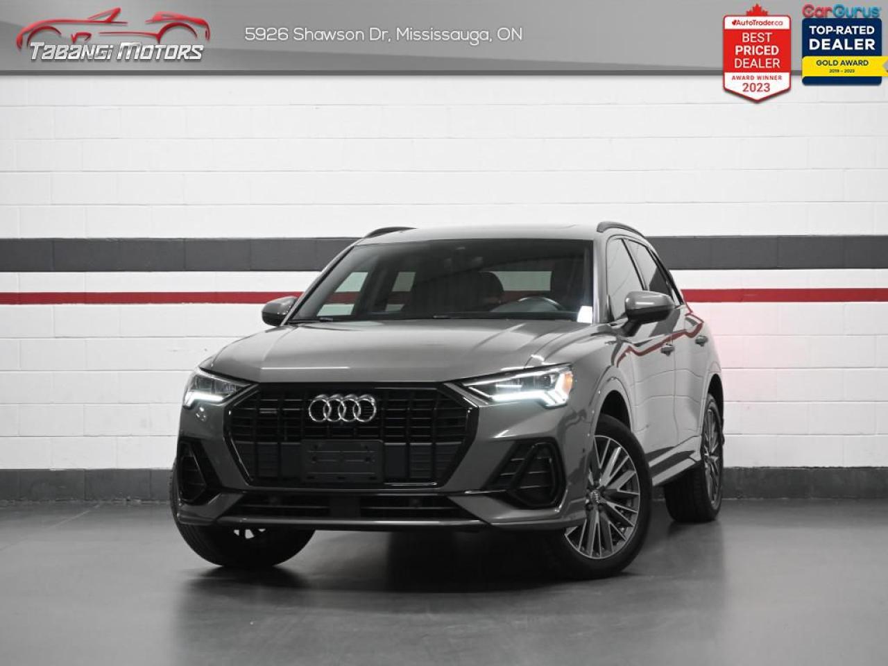 Used 2020 Audi Q3 Technik   S-Line No Accident 360CAM Navigation Ambient Light Panoramic Roof for sale in Mississauga, ON