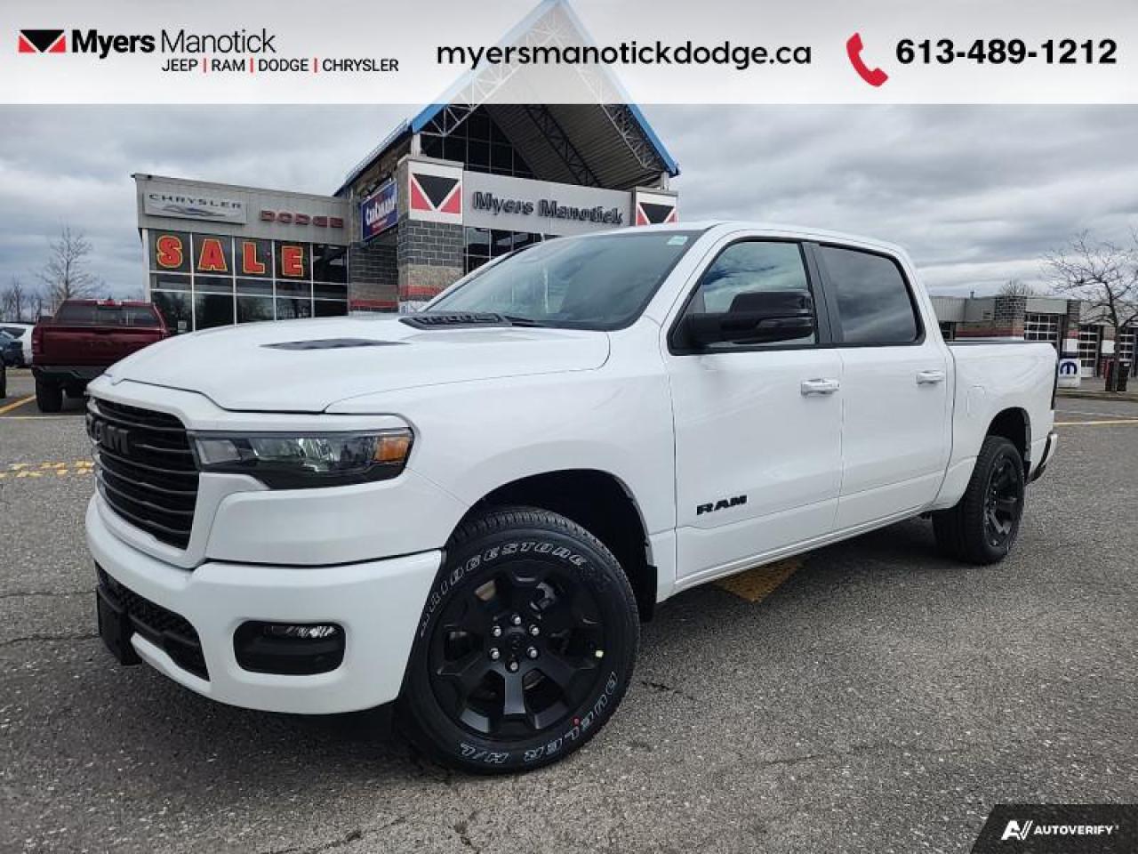 New 2025 RAM 1500 Sport  - Leather Seats -  Bucket Seats for sale in Ottawa, ON