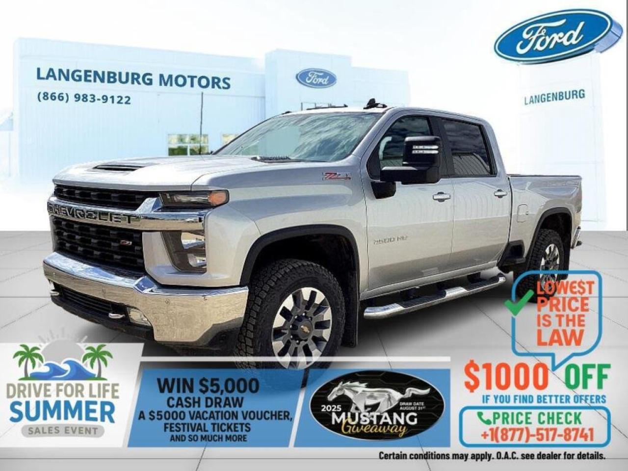 Used 2022 Chevrolet Silverado 2500 HDLT LT for sale in Langenburg, SK
