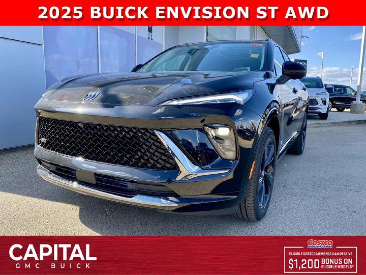 The 2025 Buick Envision SPORT TOURING is here and comes equipped with a massive 30 inch ultrawide display, Heated Seats, Heated Steering, Remote Start, Panoramic Sunroof, Apple Carplay and Android Auto, Buick Safety Package and so much more! CALL NOWAsk for the Internet Department for more information or book your test drive today! Text 825-445-0521 for fast answers at your fingertips!AMVIC Licensed Dealer - Licence Number B1044900Disclaimer: All prices are plus taxes and include all cash credits and loyalties. See dealer for details. AMVIC Licensed Dealer # B1044900