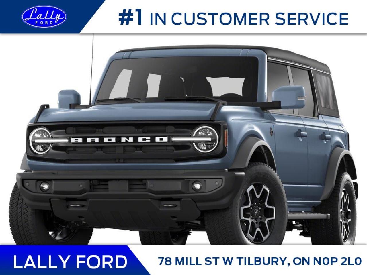 New 2025 Ford Bronco Outer Banks for sale in Tilbury, ON