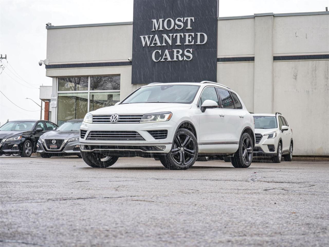 Used 2017 Volkswagen Touareg WOLFSBURG | AWD | NAV | PANO | LEATHER for sale in Kitchener, ON