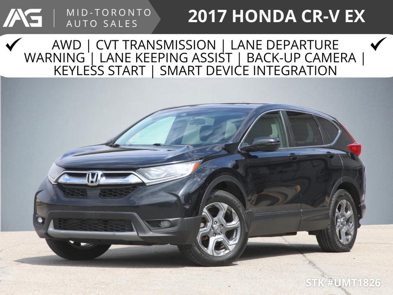 Used 2017 Honda CR-V EX AWD for sale in North York, ON