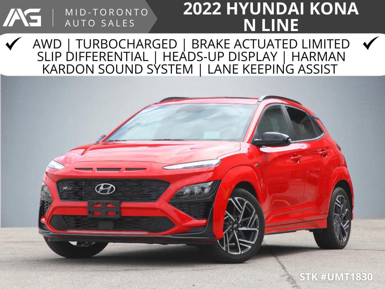 Used 2022 Hyundai KONA N-LINE ULTIMATE AWD for sale in North York, ON