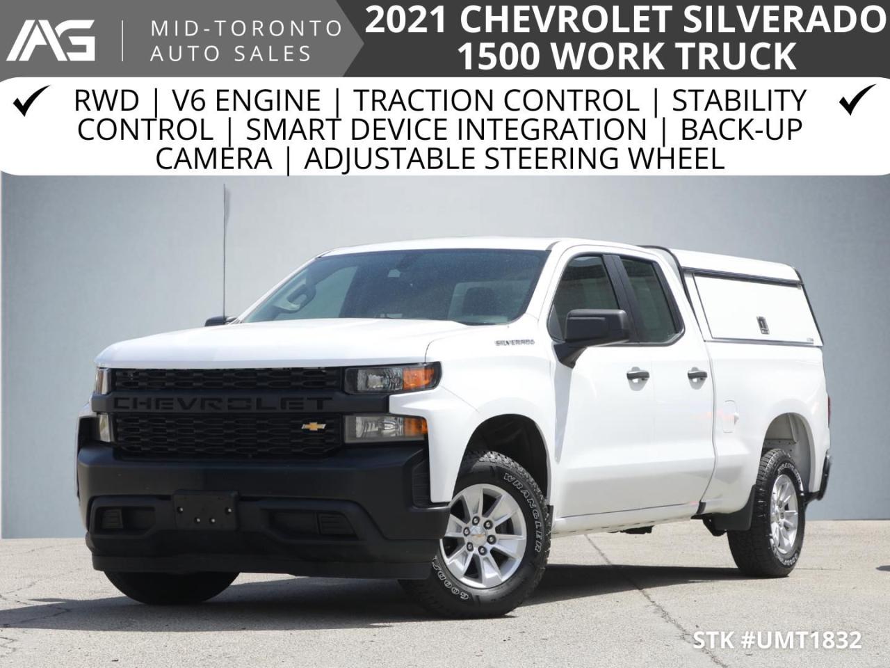 Used 2021 Chevrolet Silverado 1500 WORK TRUCK DOUBLE CAB for sale in North York, ON