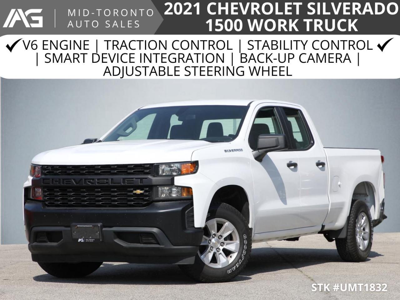 Used 2021 Chevrolet Silverado 1500 WORK TRUCK DOUBLE CAB for sale in North York, ON