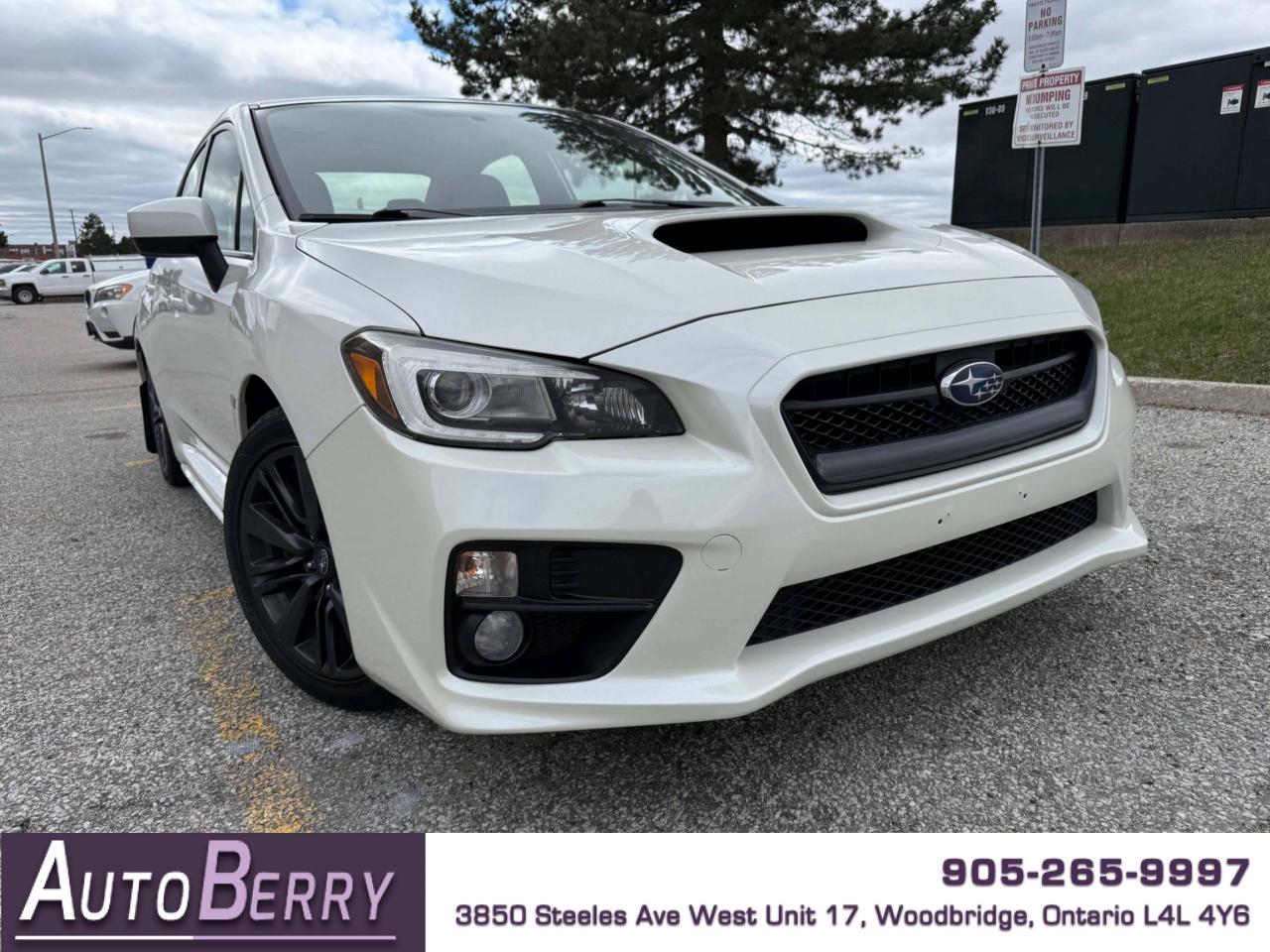 Used 2015 Subaru WRX 4dr Sdn CVT w/Sport-tech Pkg for sale in Woodbridge, ON