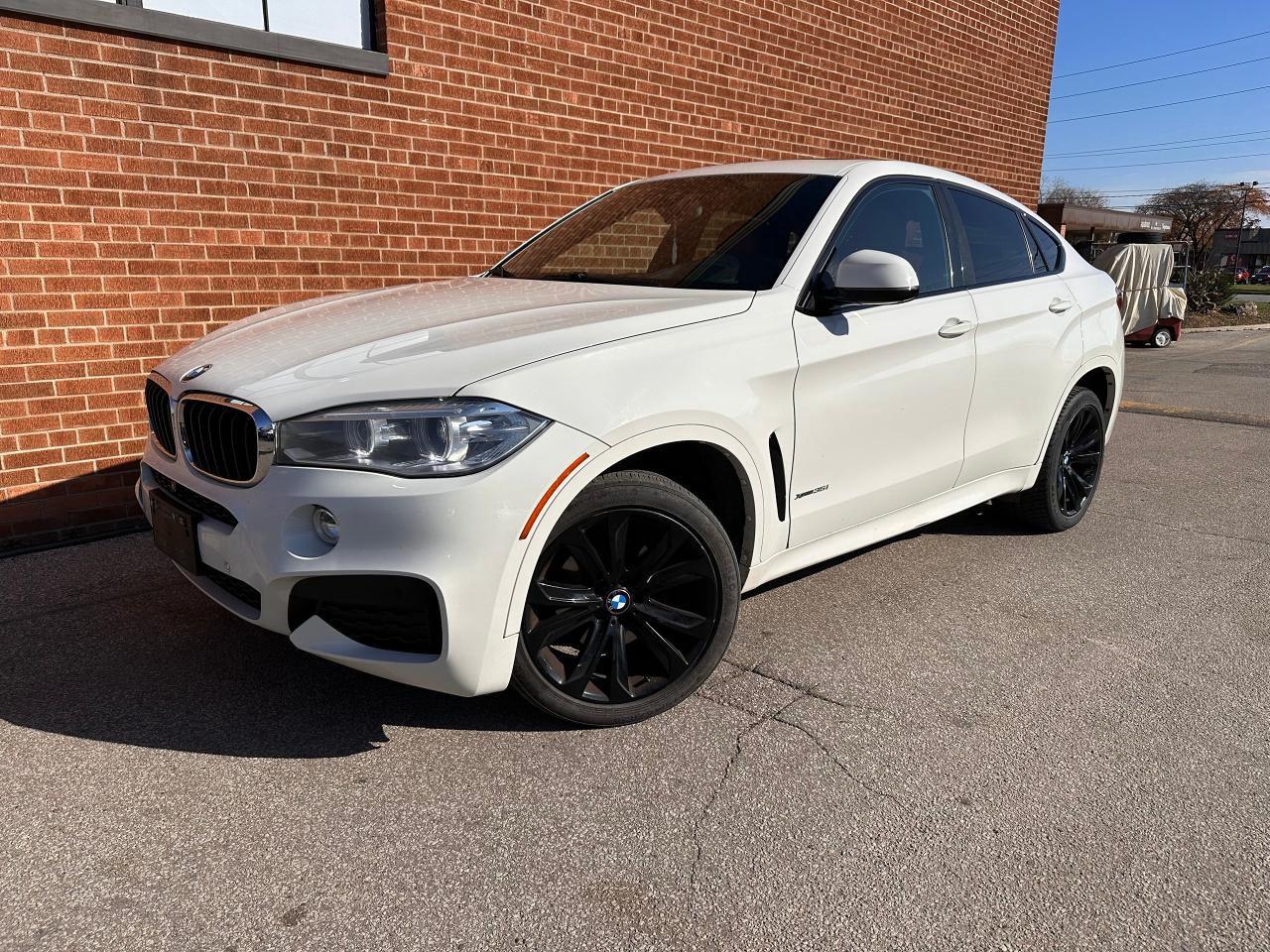 2016 BMW X6 Certified, White on Red Leather, xDrive35i Photo
