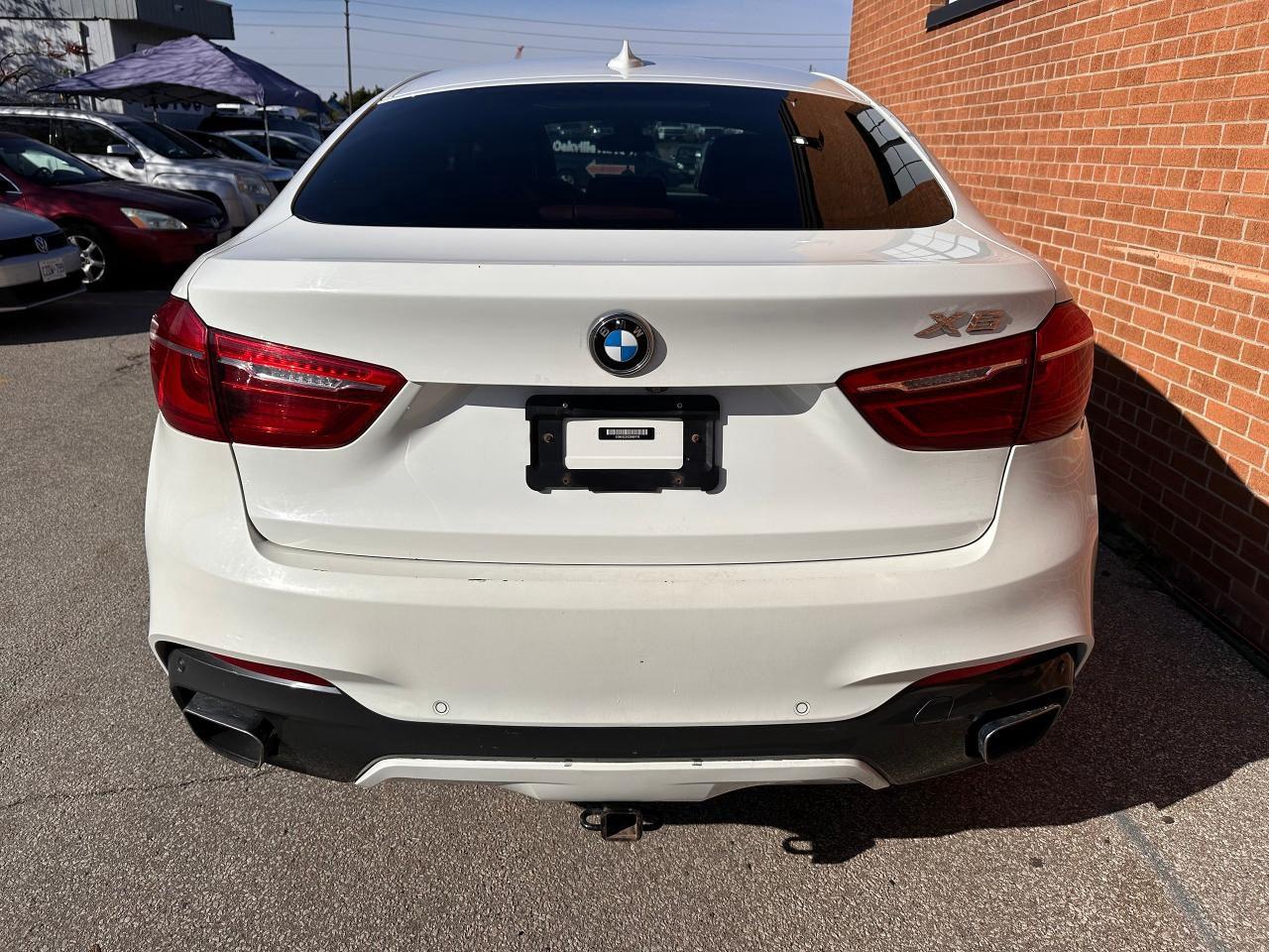 2016 BMW X6 Certified, White on Red Leather, xDrive35i Photo