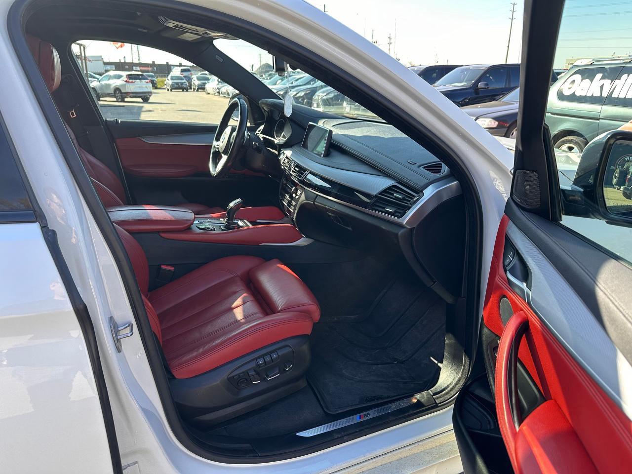 2016 BMW X6 Certified, White on Red Leather, xDrive35i Photo