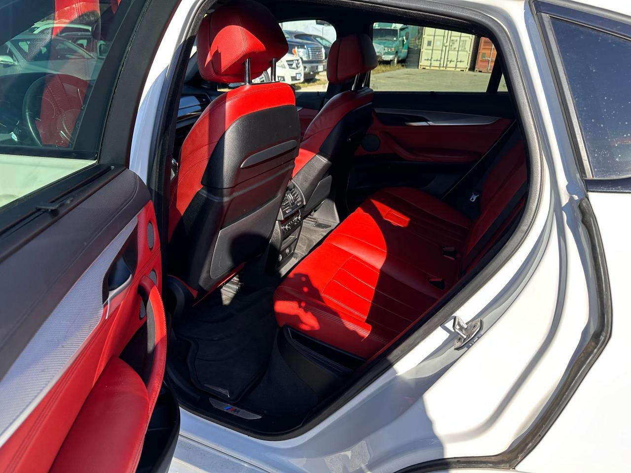 2016 BMW X6 Certified, White on Red Leather, xDrive35i Photo