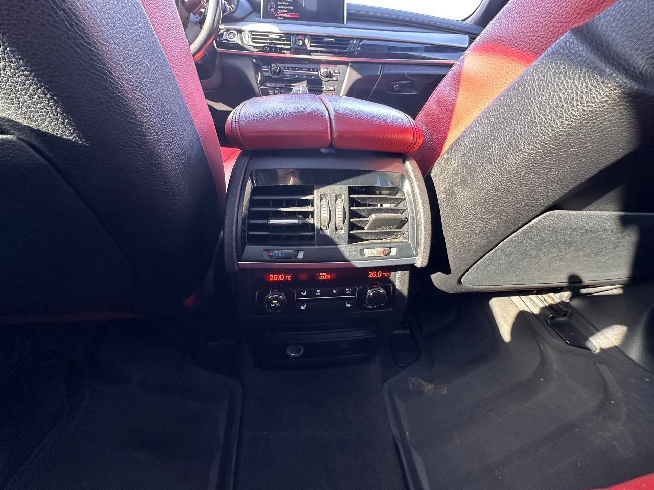 2016 BMW X6 Certified, White on Red Leather, xDrive35i Photo