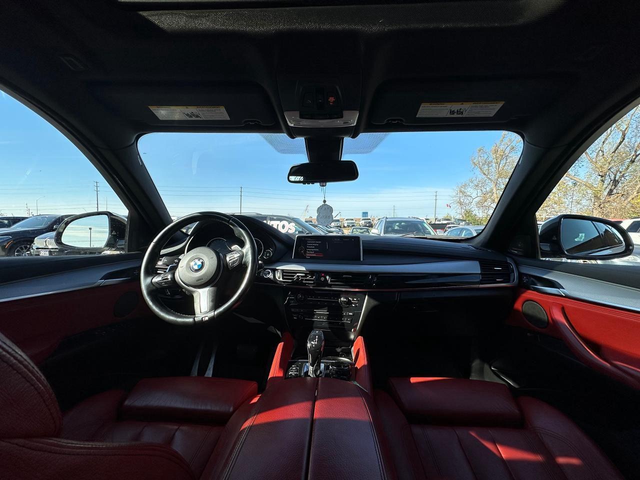 2016 BMW X6 Certified, White on Red Leather, xDrive35i Photo
