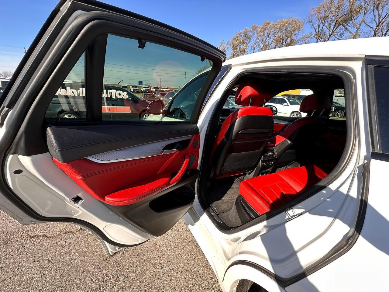 2016 BMW X6 Certified, White on Red Leather, xDrive35i Photo