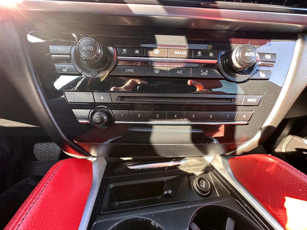 2016 BMW X6 Certified, White on Red Leather, xDrive35i Photo