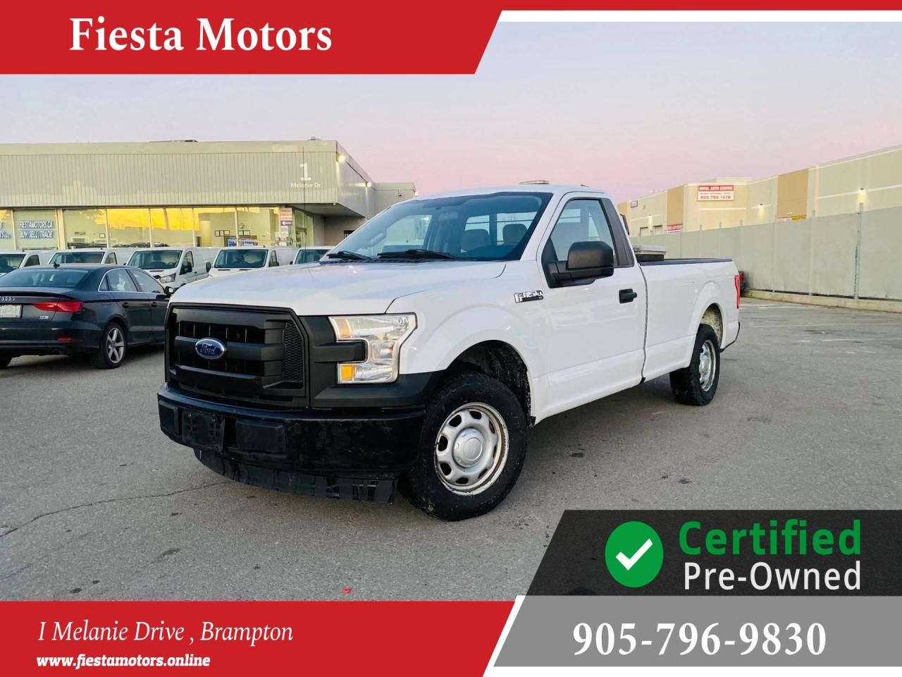 Used 2017 Ford F-150 XLT LONG BED,8' BOX, BLUETOOTH, BACK UP CAMERA,1 YEAR POWERTRAIN WARRANTY - UNLIMITED KMS INCLUDED! for sale in Brampton, ON