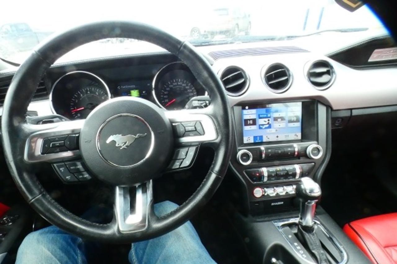 2017 Ford Mustang GT Premium 2dr Conv w/H&C L, NAV, BUC - Photo #11