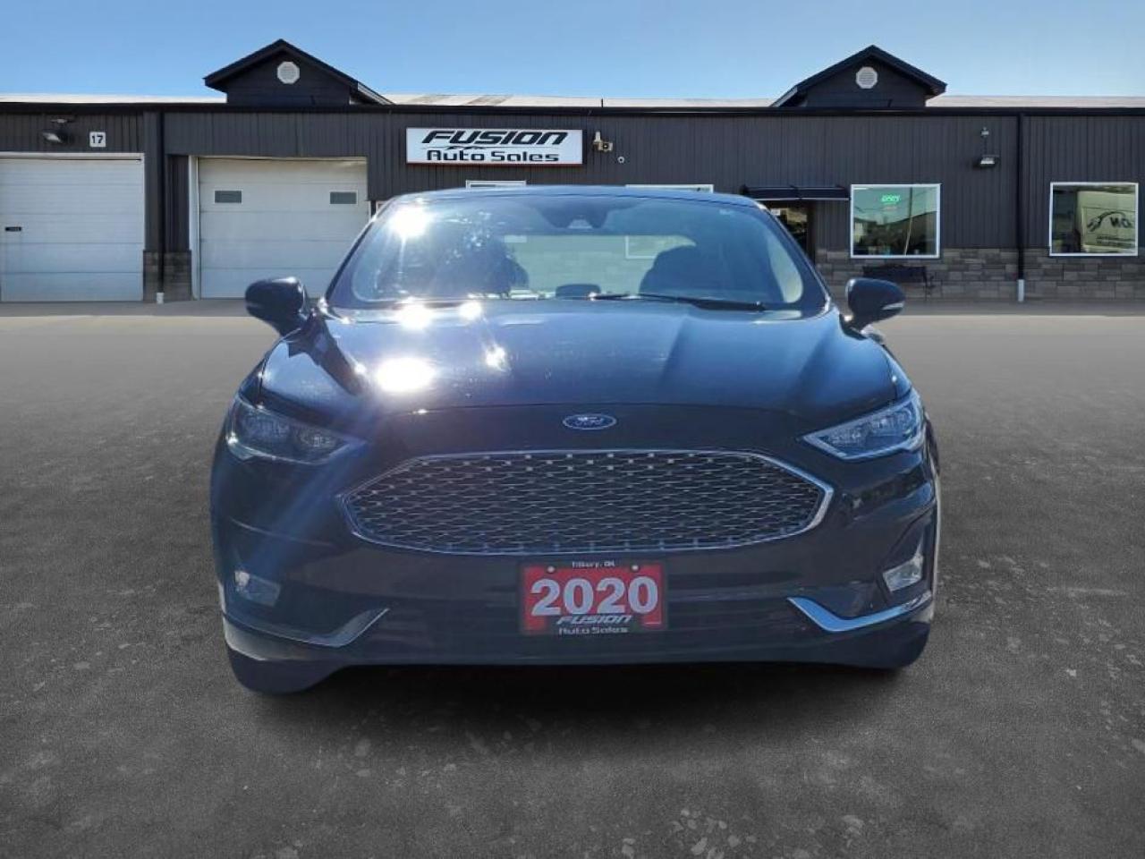 2020 Ford Fusion Hybrid Titanium-SUNROOF-LEATHER-NAVIGATION-LANE ASSIST - Photo #7