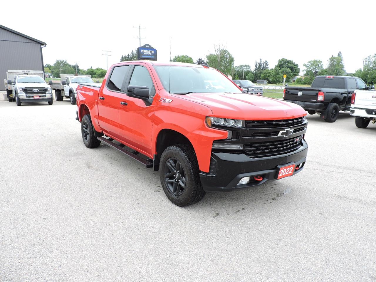 Used 2022 Chevrolet Silverado 1500 LT Trail Boss 5.3L V8 4X4 Z71 Well Optioned for sale in Gorrie, ON