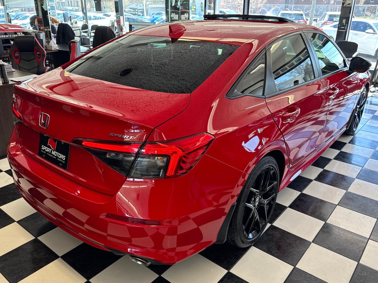 2022 Honda Civic SPORT+Roof+ONE OWNER+CLEAN CARFAX+ACCIDENT FREE - Photo #12