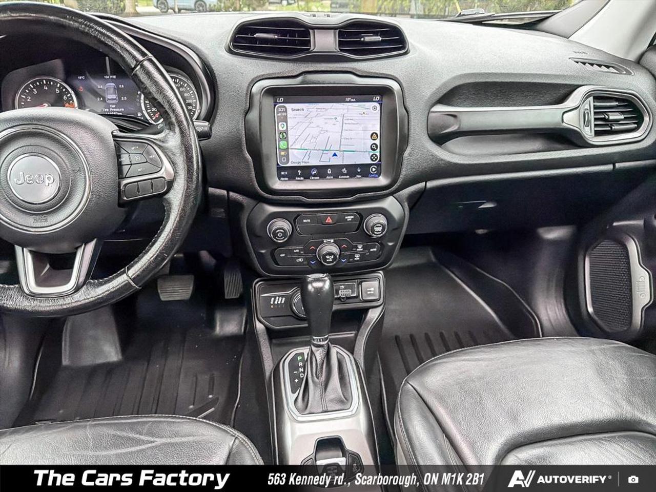 2018 Jeep Renegade Limited 4WD Leather MySky Roof CarPlay - Mint! Photo
