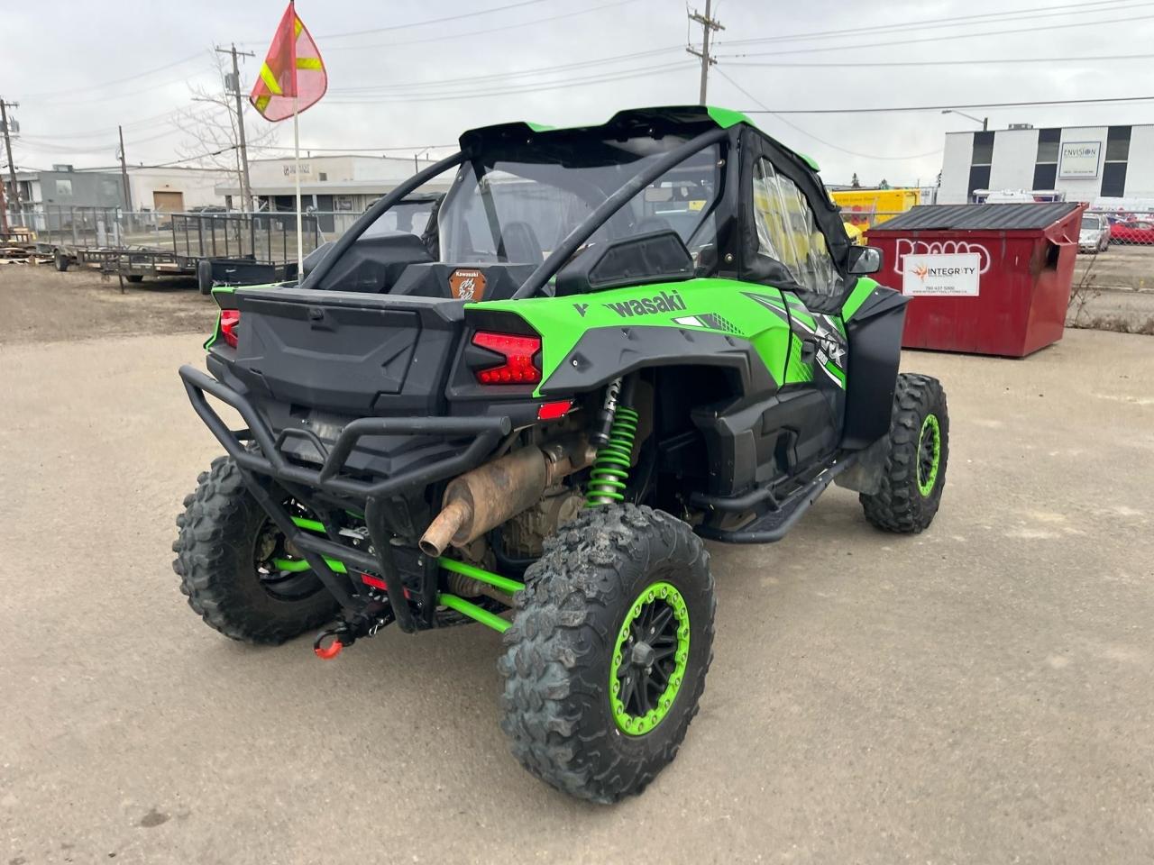 2020 Kawasaki KRX 1000 $117 B/W - Photo #2