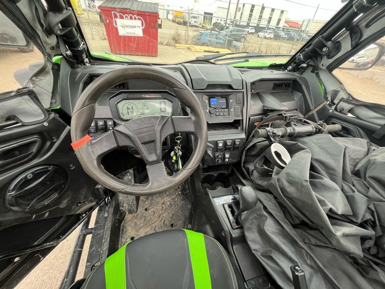 2020 Kawasaki KRX 1000 $117 B/W - Photo #9