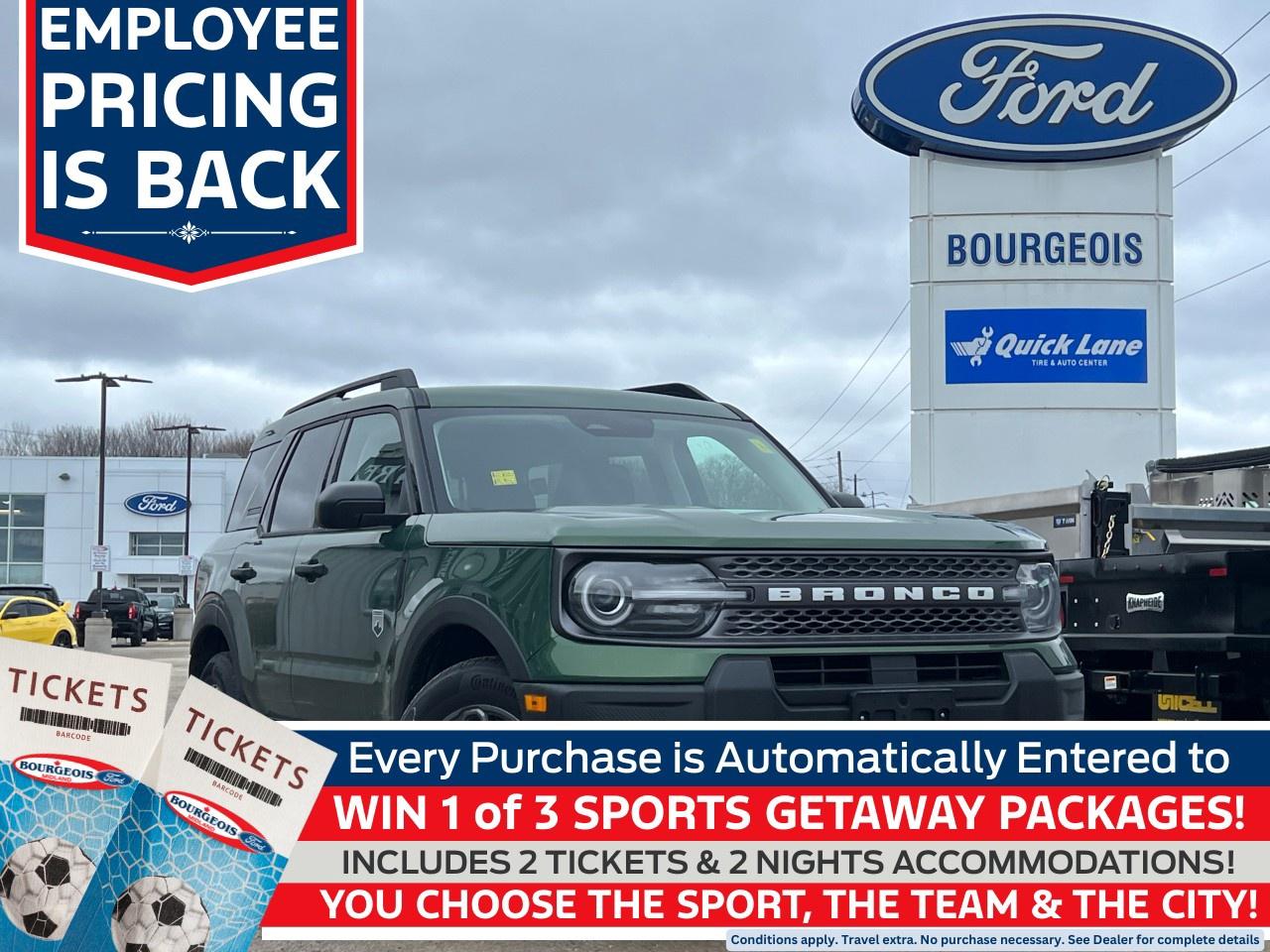 New 2025 Ford Bronco Sport Big Bend 4x4 for sale in Midland, ON
