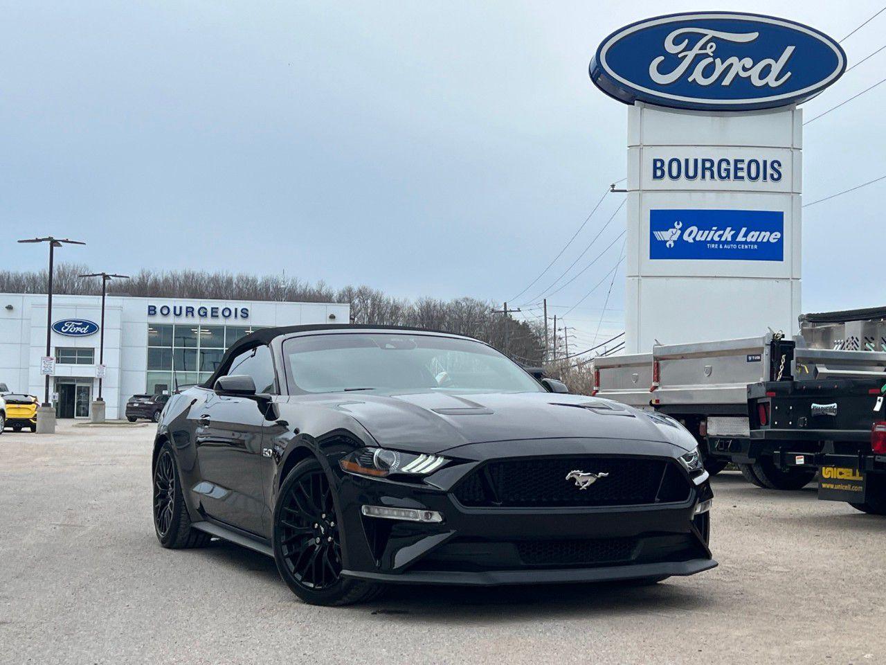 Used 2021 Ford Mustang GT Premium Convertible for sale in Midland, ON