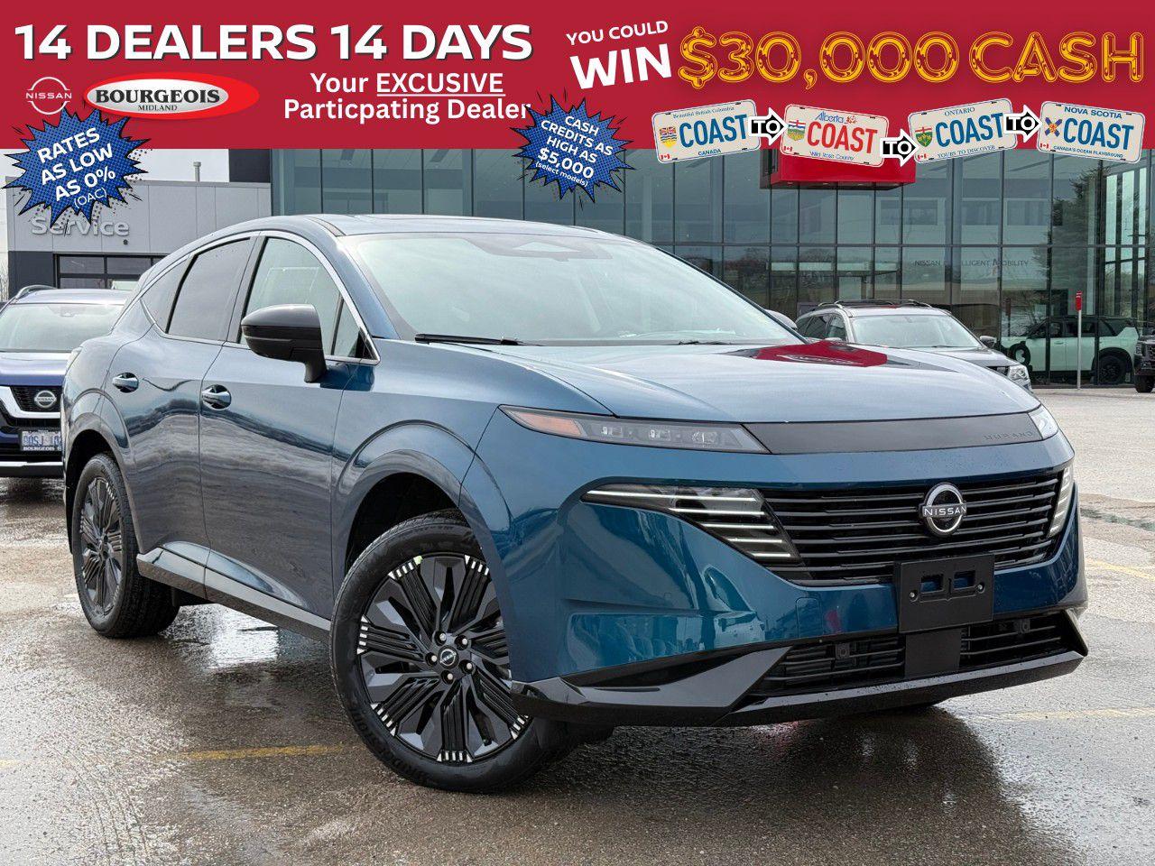New 2025 Nissan Murano AWD PLATINUM for sale in Midland, ON