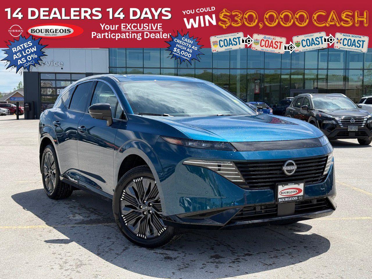 New 2025 Nissan Murano AWD PLATINUM for sale in Midland, ON