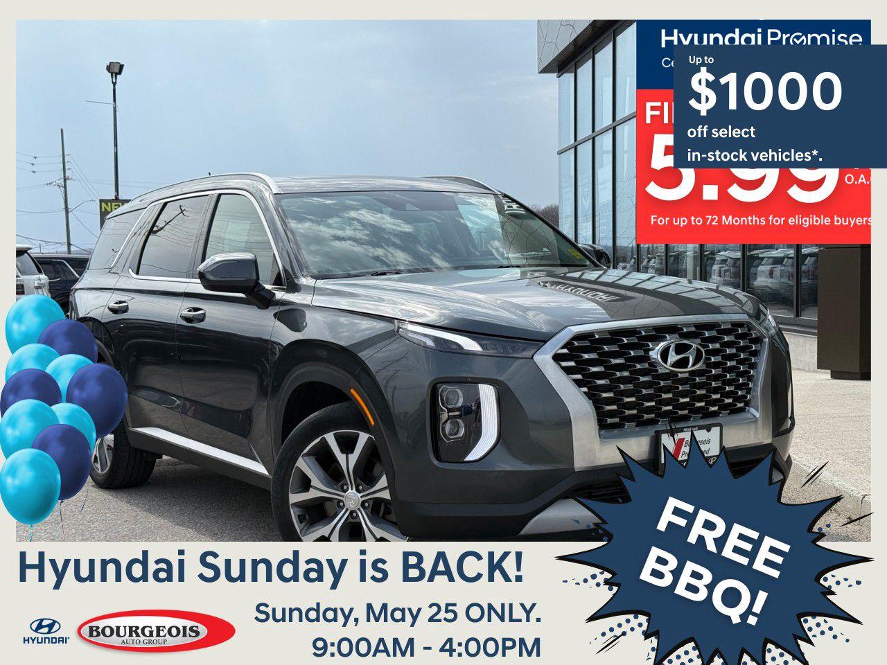 Used 2022 Hyundai PALISADE Preferred 8-Passenger AWD for sale in Midland, ON