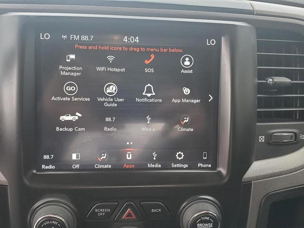 2019 RAM 1500 Classic EXPRESS 4X4 CREW CAB 5'7" BOX-EXHAUST-REAR CAMERA - Photo #14