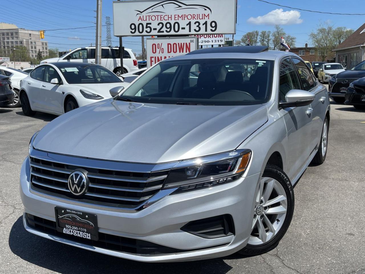 Used 2021 Volkswagen Passat Highline / Sunroof / Leather / Memory Seats for sale in Mississauga, ON