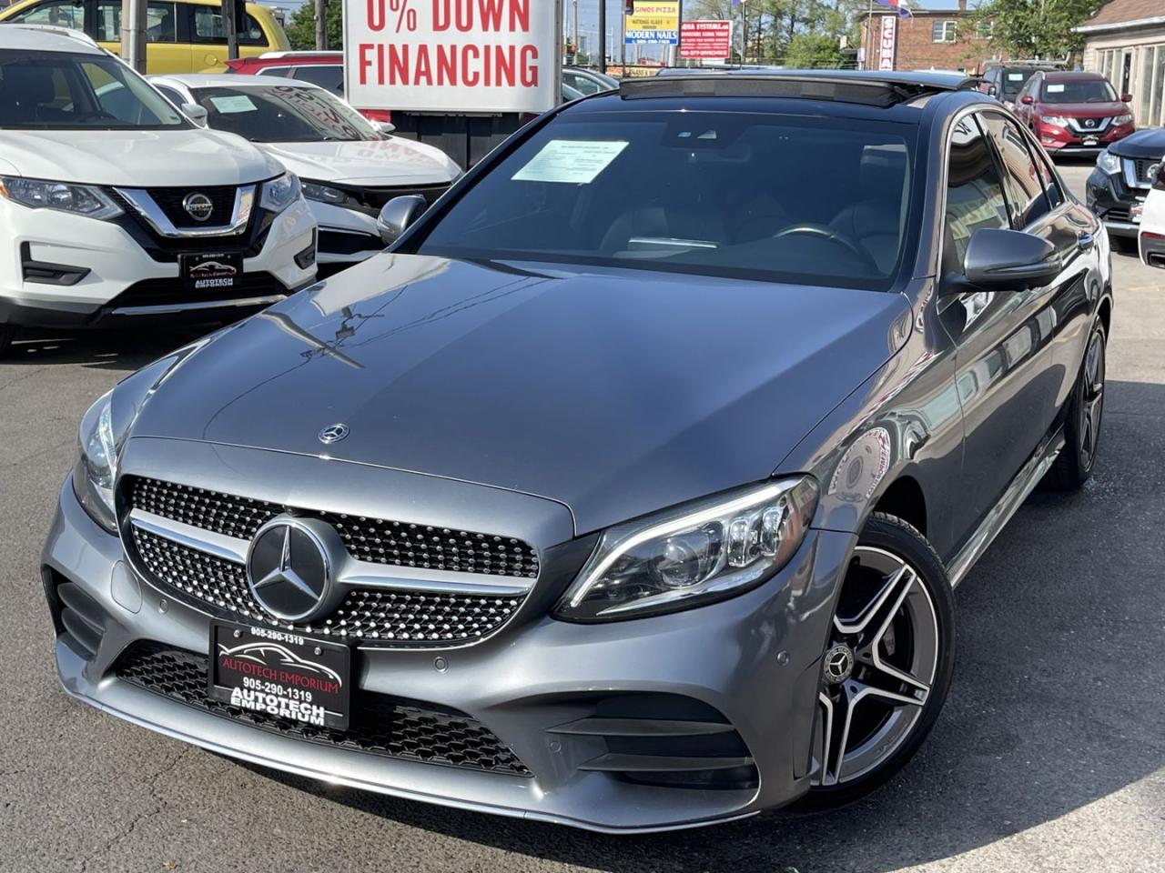 Used 2021 Mercedes-Benz C-Class C300 / Leather / Pano Roof / Navigation for sale in Mississauga, ON