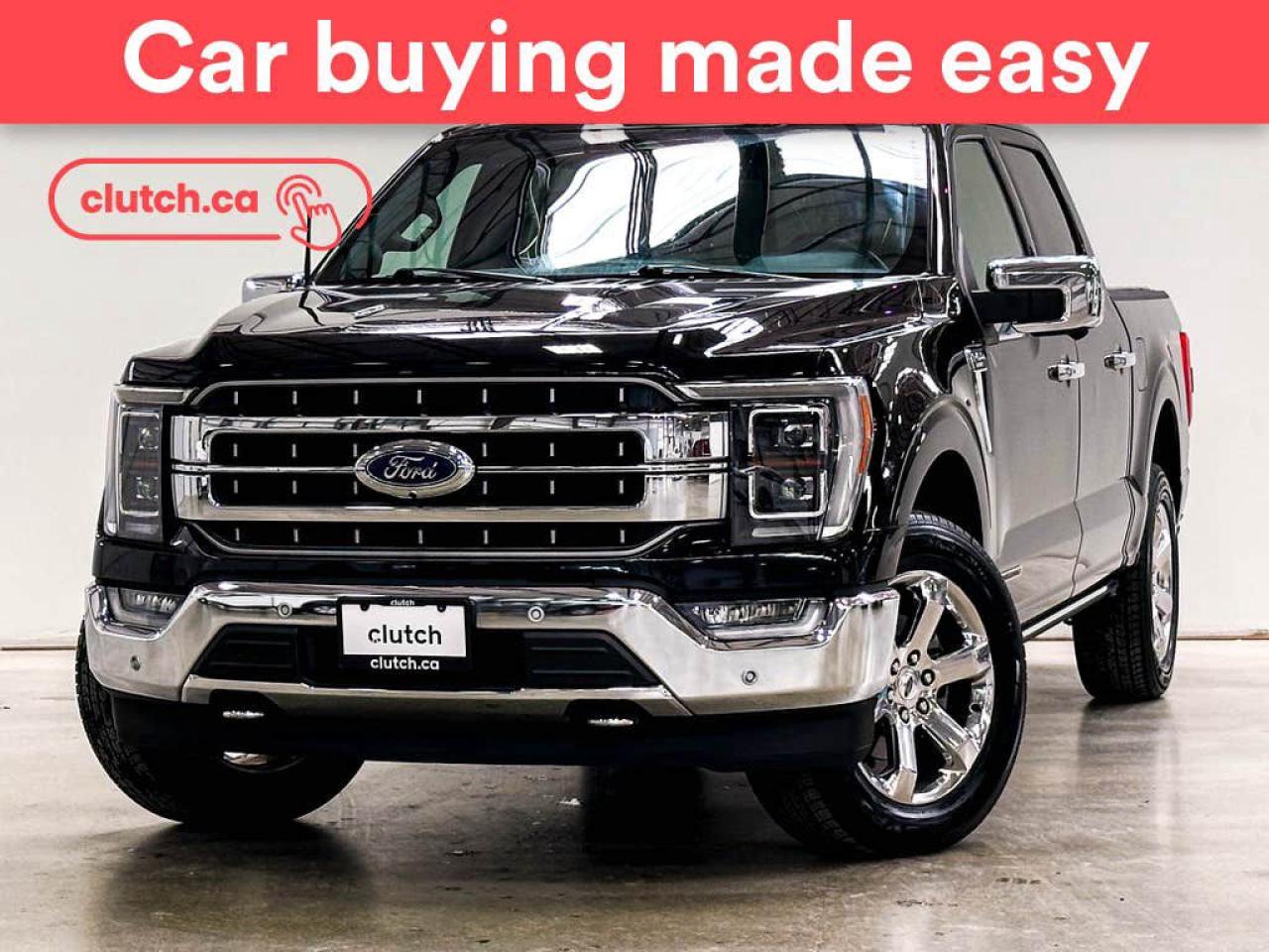 Used 2022 Ford F-150 Lariat SuperCrew 5 1/2 ft 4x4 w/ Apple CarPlay, Heated Front Seats, Rearview Cam for sale in Toronto, ON