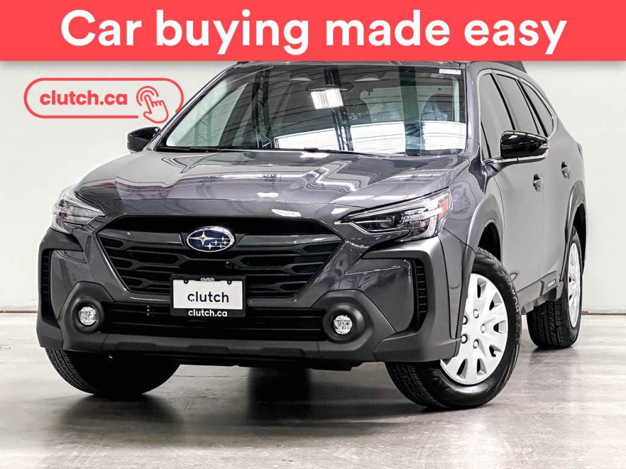 Used 2024 Subaru Outback Convenience AWD w/ EyeSight w/ Apple CarPlay, Heated Front Seats, Rearview Cam for sale in Toronto, ON